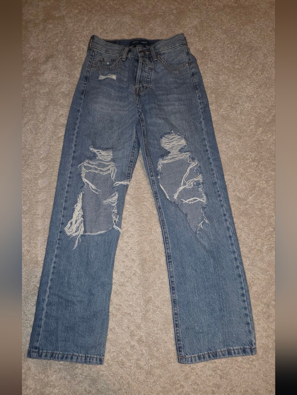 Aeropostale Blue Denim 90s Baggy Jeans
